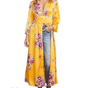 Free people maxi duster